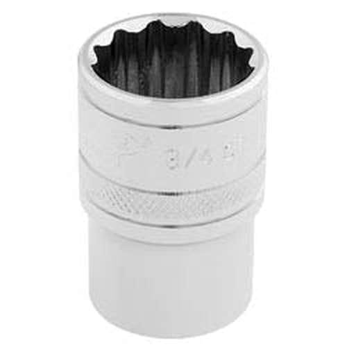 Draper Draper Hi-Torq 12 Point Socket, 1/2" Sq. Dr., 3/4" Dr-33660