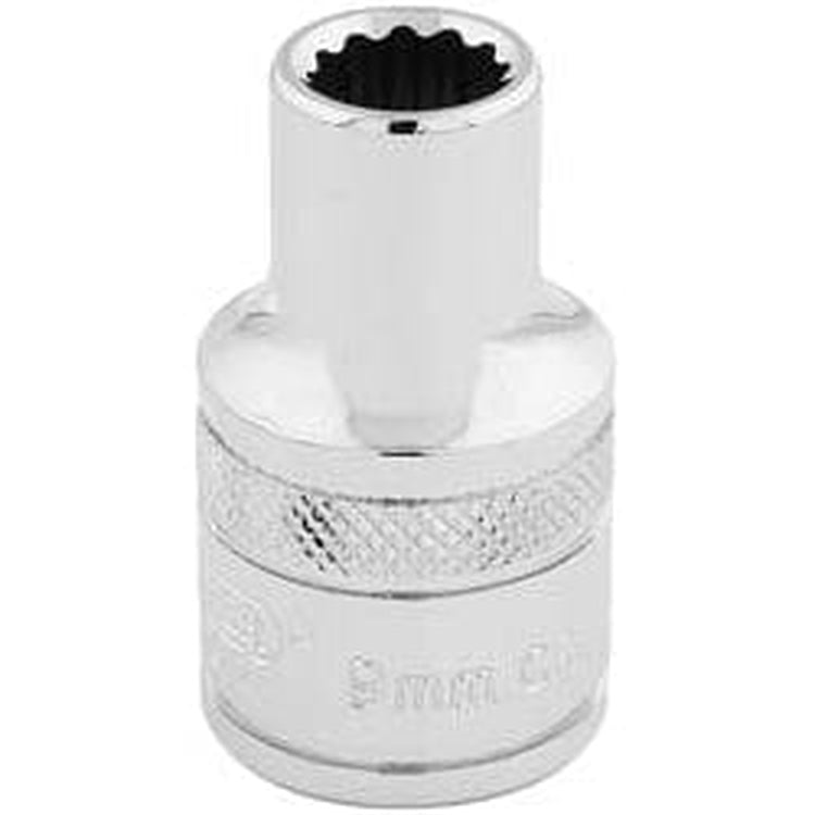 Draper Draper Hi-Torq 12 Point Socket, 1/2" Sq. Dr., 9Mm Dr-33089