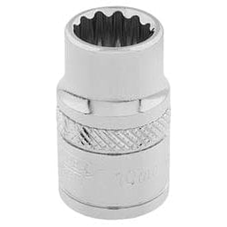 Draper Draper Hi-Torq 12 Point Socket, 3/8" Sq. Dr., 10Mm Dr-32770