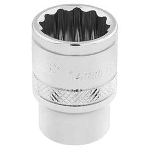 Draper Draper Hi-Torq 12 Point Socket, 3/8" Sq. Dr., 14Mm Dr-32777