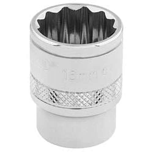 Draper Draper Hi-Torq 12 Point Socket, 3/8" Sq. Dr., 16Mm Dr-32780