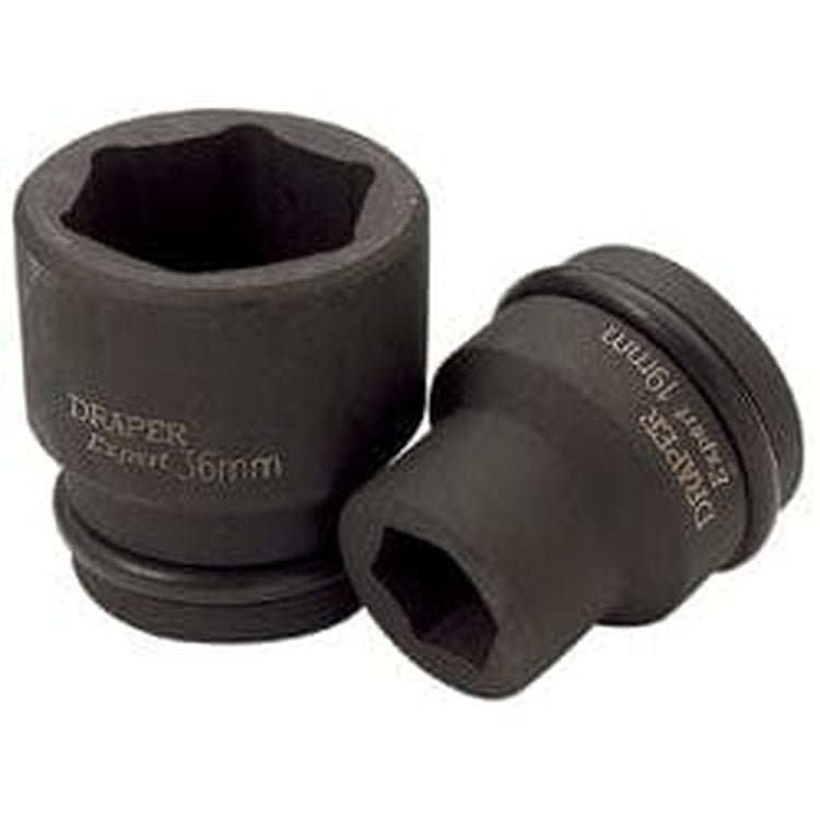 Draper Draper Hi-Torq 6 Point Impact Socket, 3/4" Sq. Dr., 19Mm Dr-28660