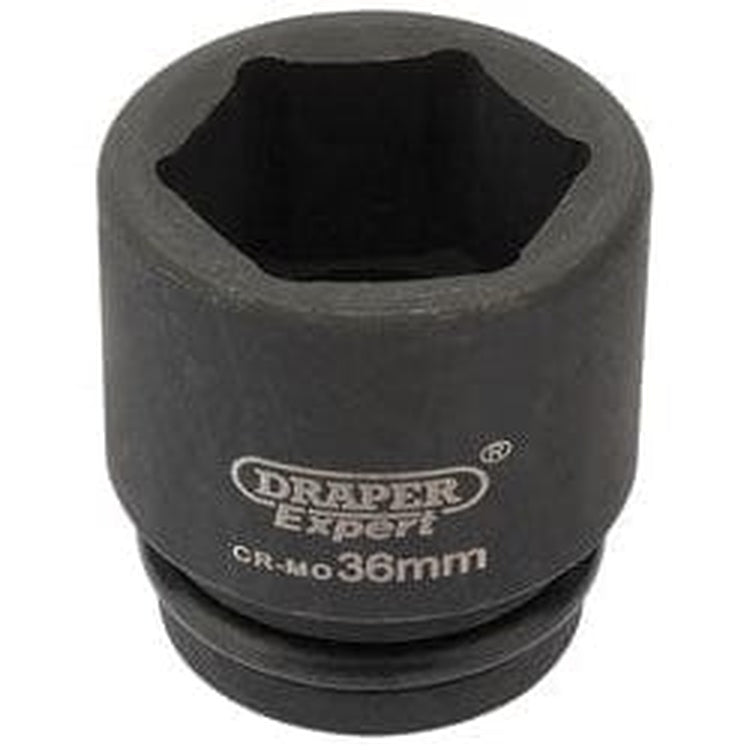 Draper Draper Hi-Torq 6 Point Impact Socket, 3/4" Sq. Dr., 36Mm Dr-28777