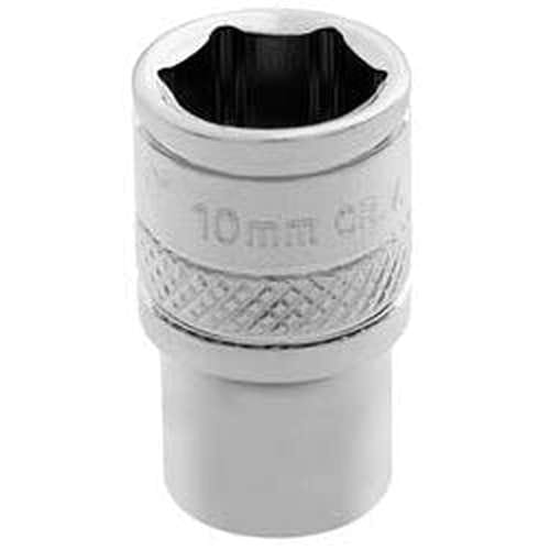 Draper Draper Hi-Torq 6 Point Socket, 1/4" Sq. Dr., 10Mm Dr-32562