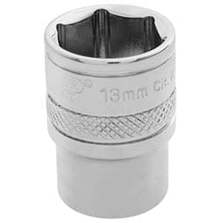 Draper Draper Hi-Torq 6 Point Socket, 1/4" Sq. Dr., 13Mm Dr-32633