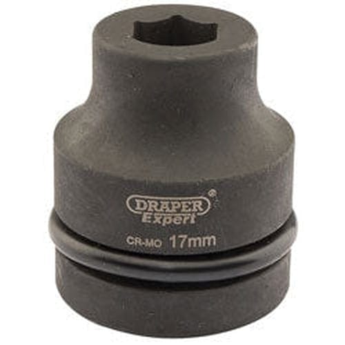 Draper Draper Hi-Torq Expert 6 Point Impact Socket, 1" Sq. Dr., 17Mm Dr-05098