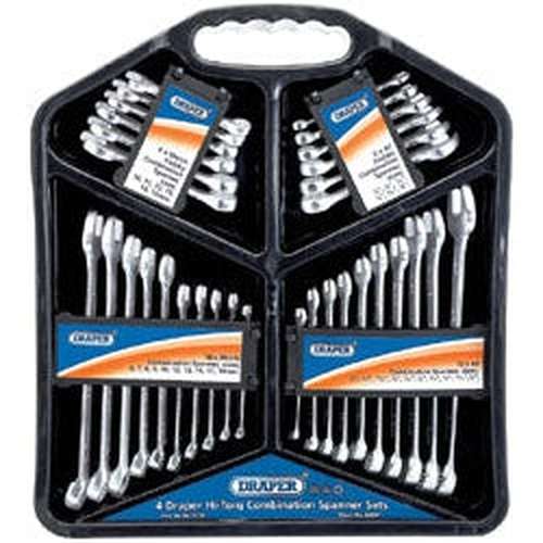 Draper Draper Hi-Torq Four Combination Spanner Sets (32 Piece) Dr-26697