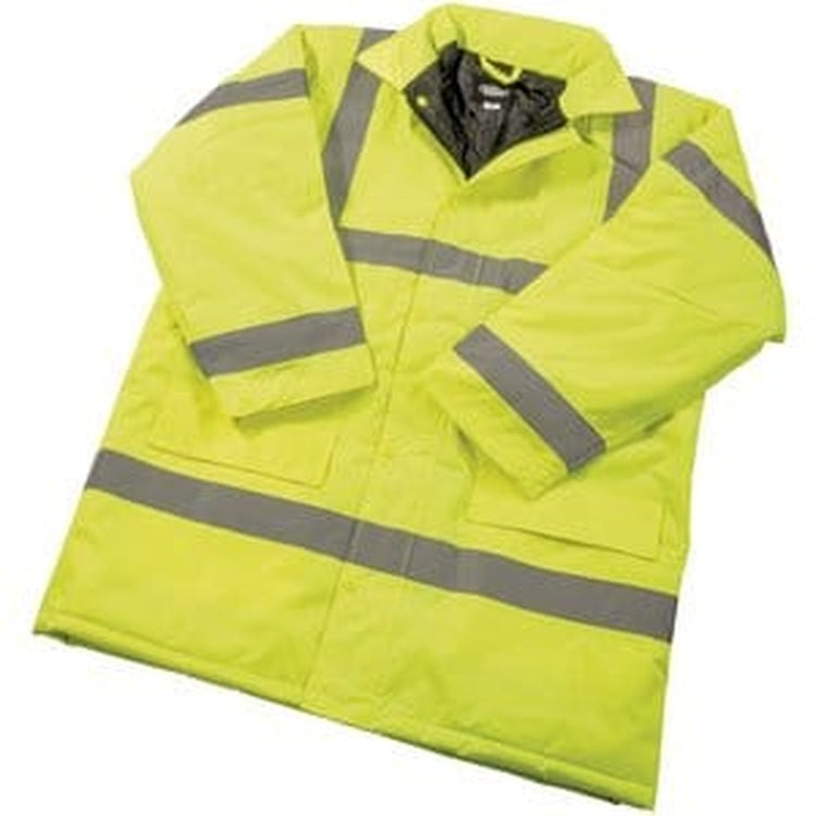 Draper Draper High Visibility Traffic Jacket, Size L Dr-84721