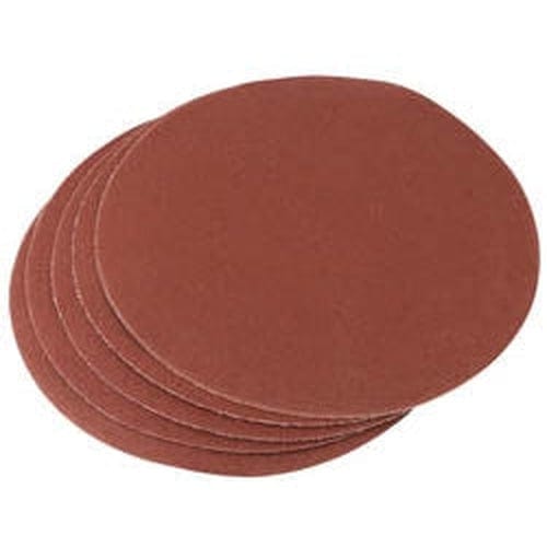 Draper Draper Hook And Eye Backed Aluminium Oxide, 200Mm, 100 Grit (Pack Of 5) Dr-23358