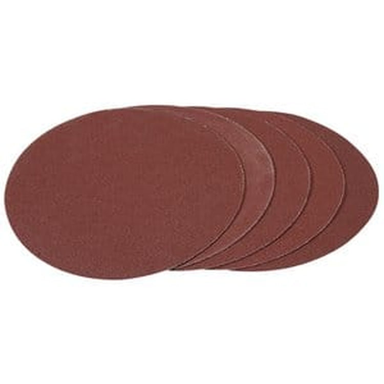 Draper Draper Hook And Loop Aluminium Oxide Sanding Discs, 180Mm, 100G (Pack Of 5) Dr-93426