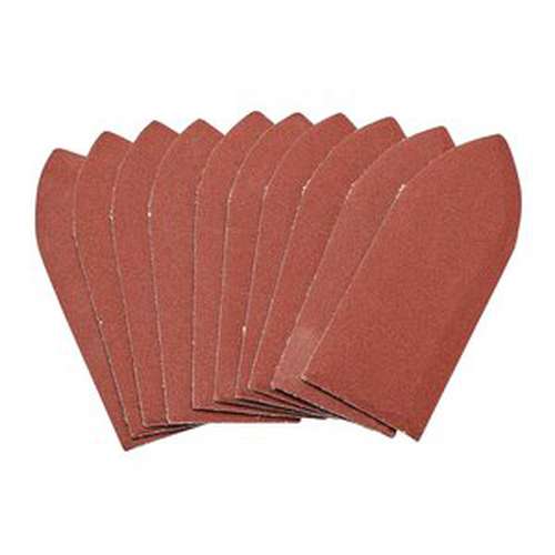 Draper Draper Hook And Loop Aluminium Oxide Sanding Sheets, 32 X 92Mm, 240 Grit (Pack Of 10) Dr-99263