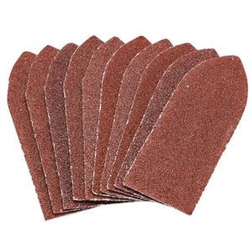 Draper Draper Hook And Loop Aluminium Oxide Sanding Sheets, 32 X 92Mm, 60 Grit (Pack Of 10) Dr-99260