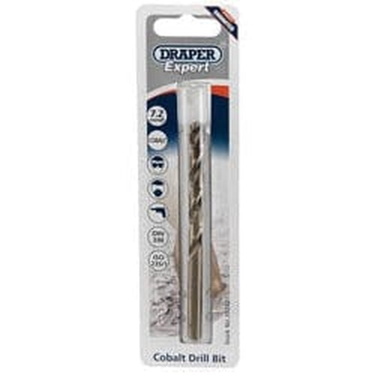 Draper Draper Hss Cobalt Drill Bit, 7.2Mm Dr-39232