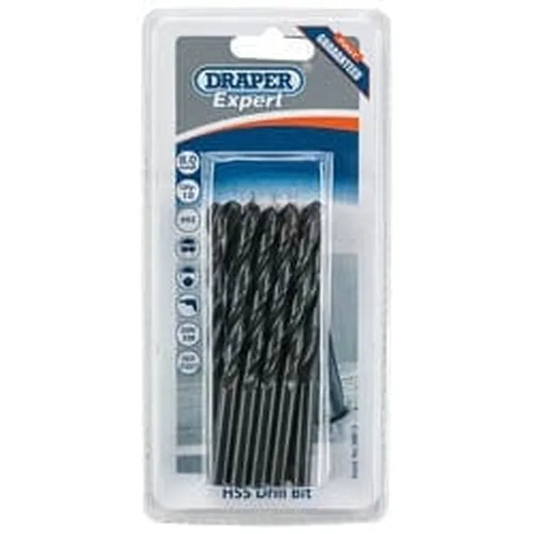 Draper Draper Hss Drill Bit, 8.0Mm (Pack Of 10) Dr-38813