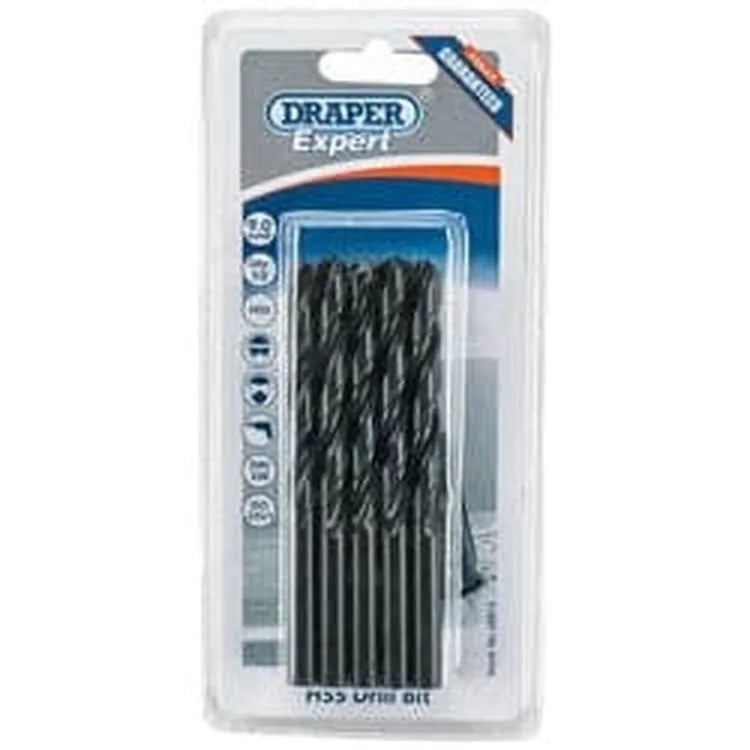 Draper Draper Hss Drill Bit, 9.0Mm (Pack Of 10) Dr-38815