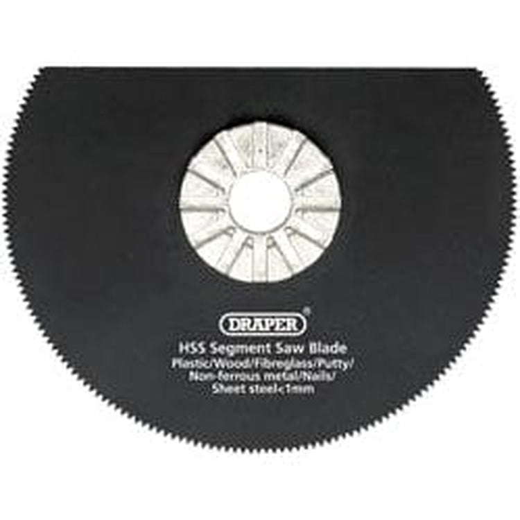 Draper Draper Hss Segment Saw Blade, 88Mm Diameter, 18Tpi Dr-26072