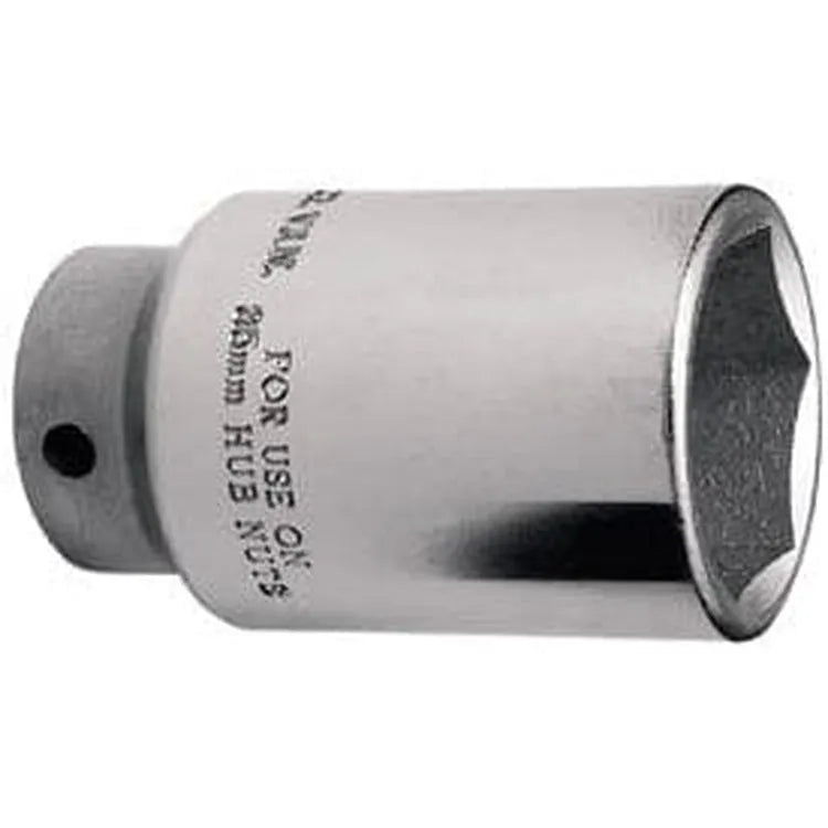 Draper Draper Hub Nut Socket, 1/2" Sq. Dr., 35Mm Dr-39047