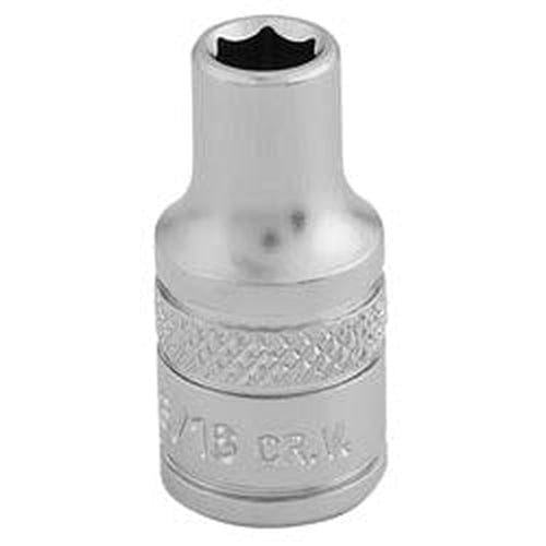 Draper Draper Imperial Socket, 1/4" Sq. Dr., 3/16" Dr-16517