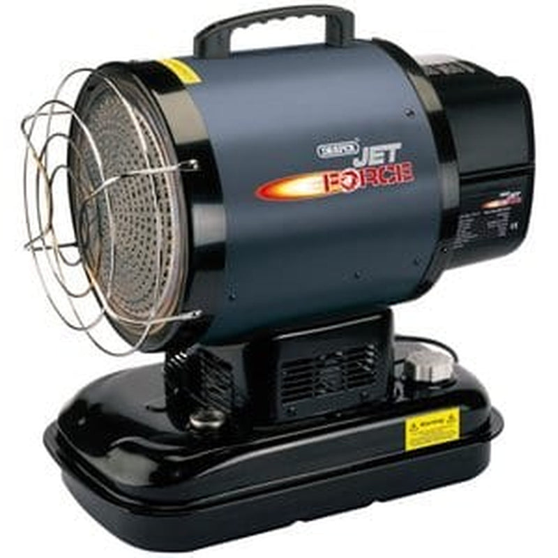 Draper Draper Jet Force Infrared Diesel And Kerosene Space Heater, 60,000 Btu/17 Kw Dr-17111