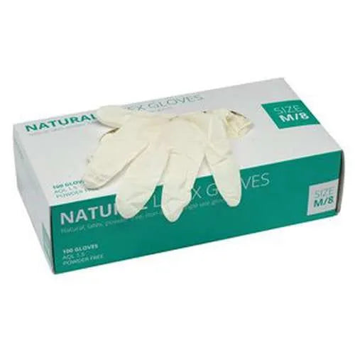 Draper Draper Latex Gloves, Size Medium, White (Box Of 100) Dr-30929