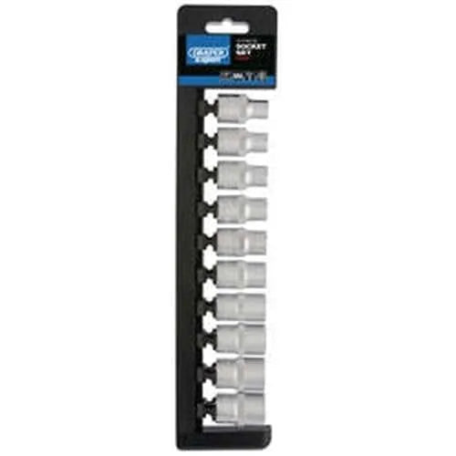 Draper Draper Metric Socket Set, 1/2" Sq. Dr. (10 Piece) Dr-50236