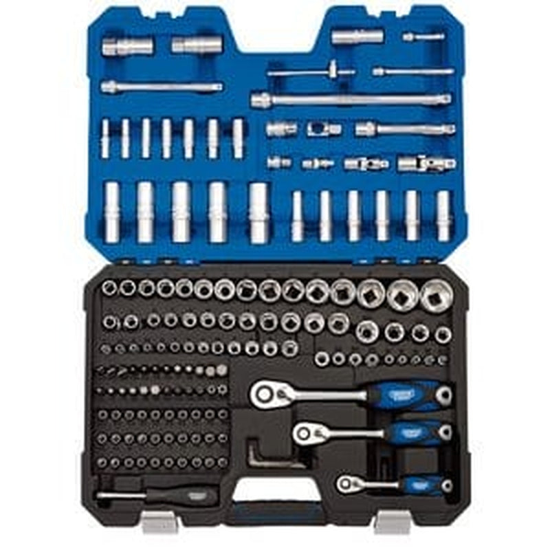 Draper Draper Metric Socket Set, 1/4", 3/8" And 1/2" Sq. Dr. (149 Piece) Dr-16461