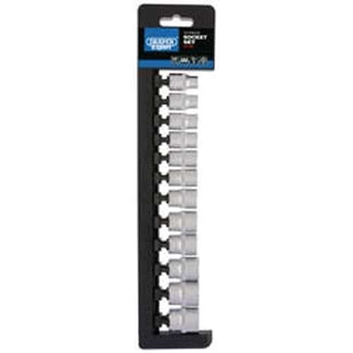 Draper Draper Metric Socket Set, 3/8" Sq. Dr. (12 Piece) Dr-50188