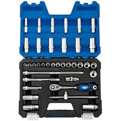 Draper Draper Metric Socket Set, 3/8" Sq. Dr. (36 Piece) Dr-16449