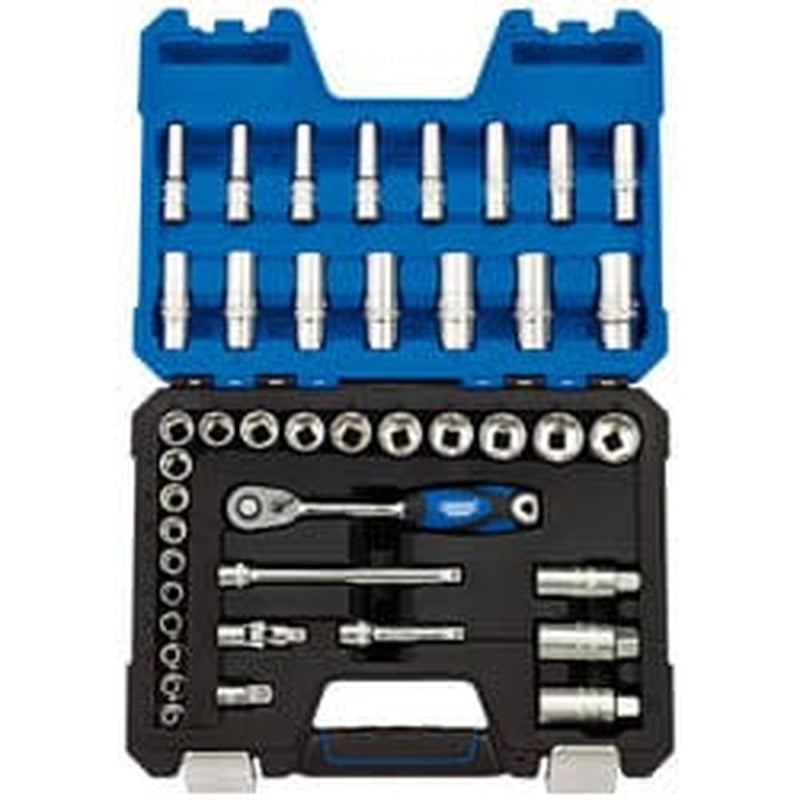 Draper Draper Metric Socket Set, 3/8" Sq. Dr. (42 Piece) Dr-16451