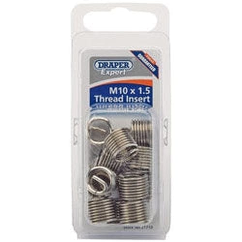 Draper Draper Metric Thread Insert Refill, M10 X 1.5 (Pack Of 12) Dr-21710