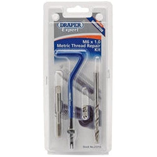 Draper Draper Metric Thread Repair Kit, M6 X 1.0 Dr-21715