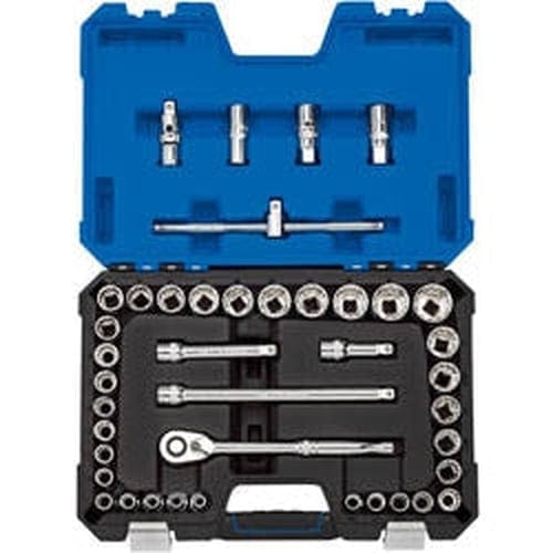 Draper Draper Mm/Af Combined Socket Set, 1/2" Sq. Dr. (41 Piece) Dr-16467