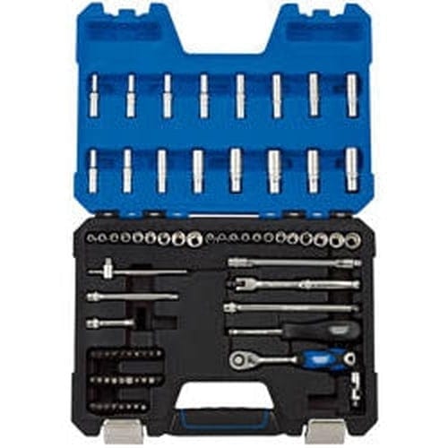 Draper Draper Mm/Af Combined Socket Set, 1/4" Sq. Dr. (75 Piece) Dr-16448