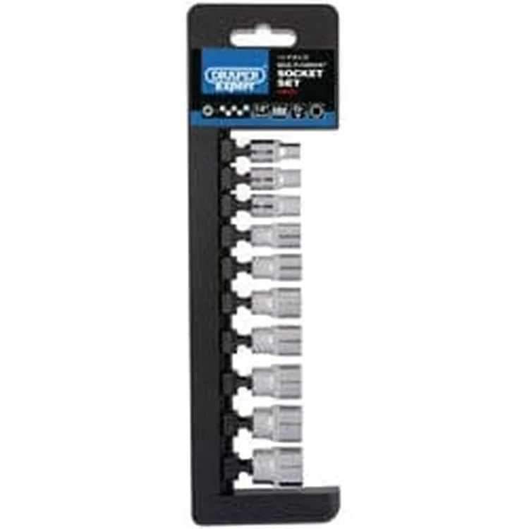 Draper Draper Multi-Drive Metric Socket Set, 1/4" Sq. Dr. (10 Piece) Dr-50022