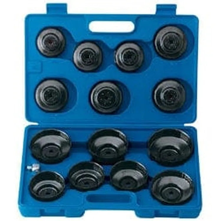 Draper Draper Oil Filter Cup Socket Set, 3/8" Sq. Dr. (15 Piece) Dr-40105