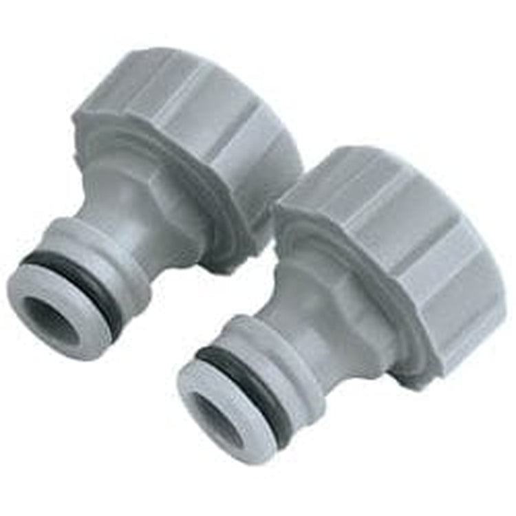 Draper Draper Outdoor Tap Connectors, 3/4" (Pack Of 2) Dr-25906