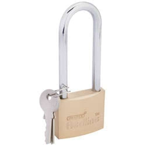 Draper Draper Padlock, Long Shackle, 40Mm Dr-68673