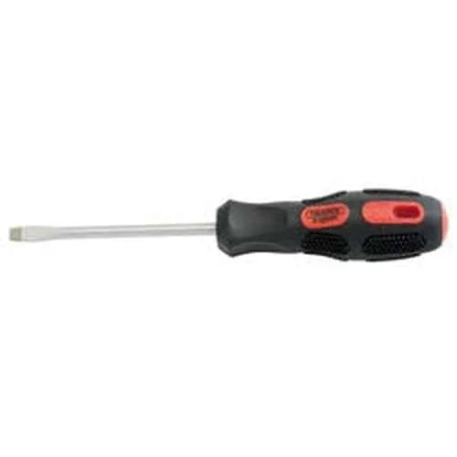 Draper Draper Plain Slot Flared Tip Screwdriver, 6 X 100Mm (Sold Loose) Dr-40013