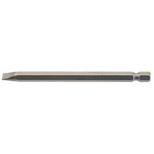 Draper Draper Plain Slot Insert Bit, 6.5Mm, 1/4" Hex, 100Mm Long (Pack Of 1) Dr-64351