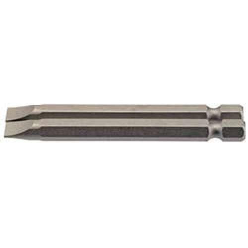 Draper Draper Plain Slot Insert Bit, 6.5Mm, 1/4" Hex, 75Mm Long (Pack Of 2) Dr-64309