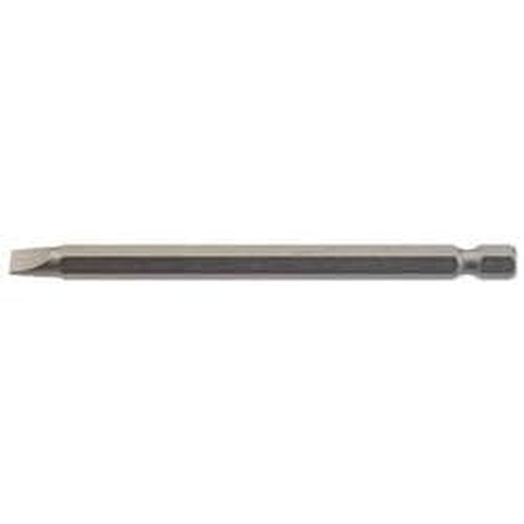 Draper Draper Plain Slot Insert Bit, 6Mm, 1/4" Hex, 100Mm Long (Pack Of 1) Dr-64347