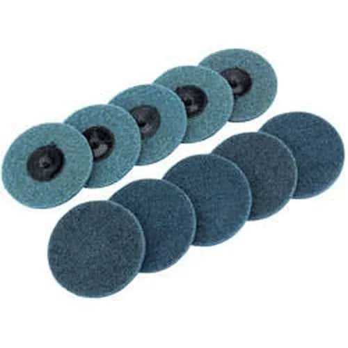 Draper Draper Polycarbide Abrasive Pads, 75Mm, Fine (Pack Of 10) Dr-75626