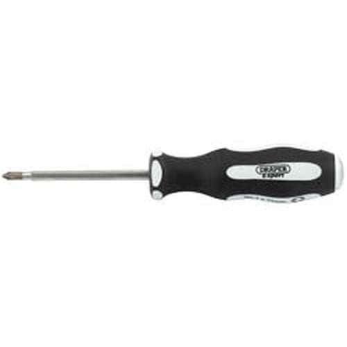 Draper Draper Pound Thru' Pz Type Soft Grip Screwdriver, No.1 X 75Mm Dr-35227