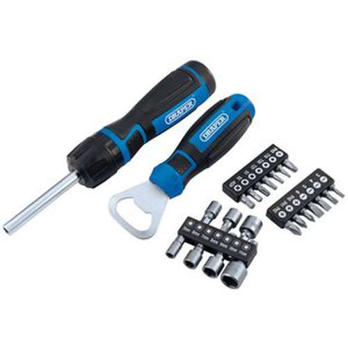 Draper Draper Ratchet Screwdriver (23 Piece) Dr-70443