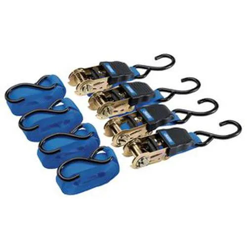 Draper Draper Ratcheting Tie Down Strap Sets (4 Piece) Dr-92771