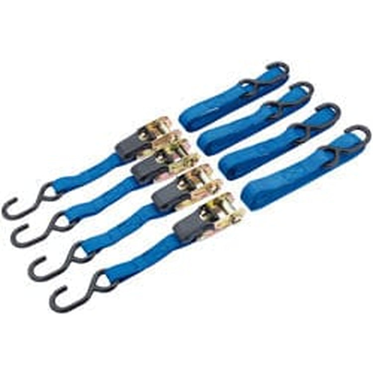 Draper Draper Ratcheting Tie Down Straps, 5M X 25Mm, 250Kg (4 Piece) Dr-60965