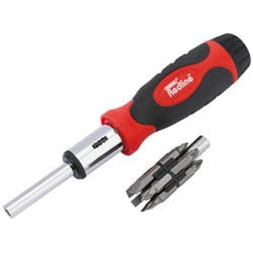 Draper Draper Redline Ratcheting Screwdriver And Bit Set (14 Piece) Dr-67543