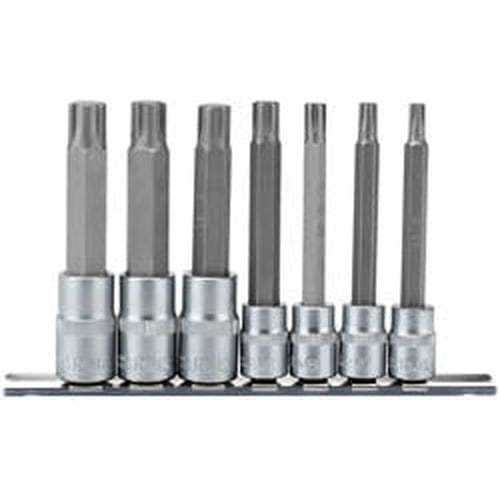 Draper Draper Ribe Socket Bit Set, 3/8" & 1/2" Sq. Dr. (7 Piece) Dr-16346