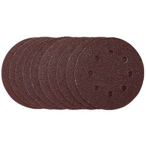 Draper Draper Sanding Discs, 115Mm, 40 Grit, Hook & Loop (Pack Of 10) Dr-53498