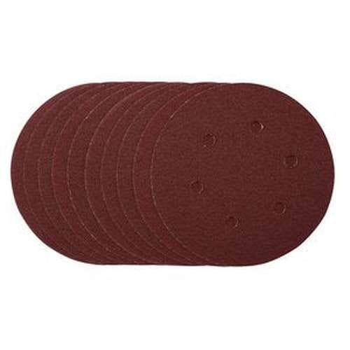 Draper Draper Sanding Discs, 150Mm, Hook & Loop, 80 Grit, (Pack Of 10) Dr-54888